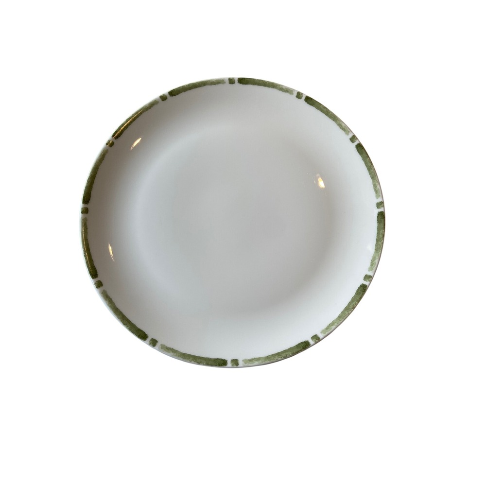 Wedgwood Barbara Barry Boxwood Salad Plate 9 Inch Green White Bone China England
